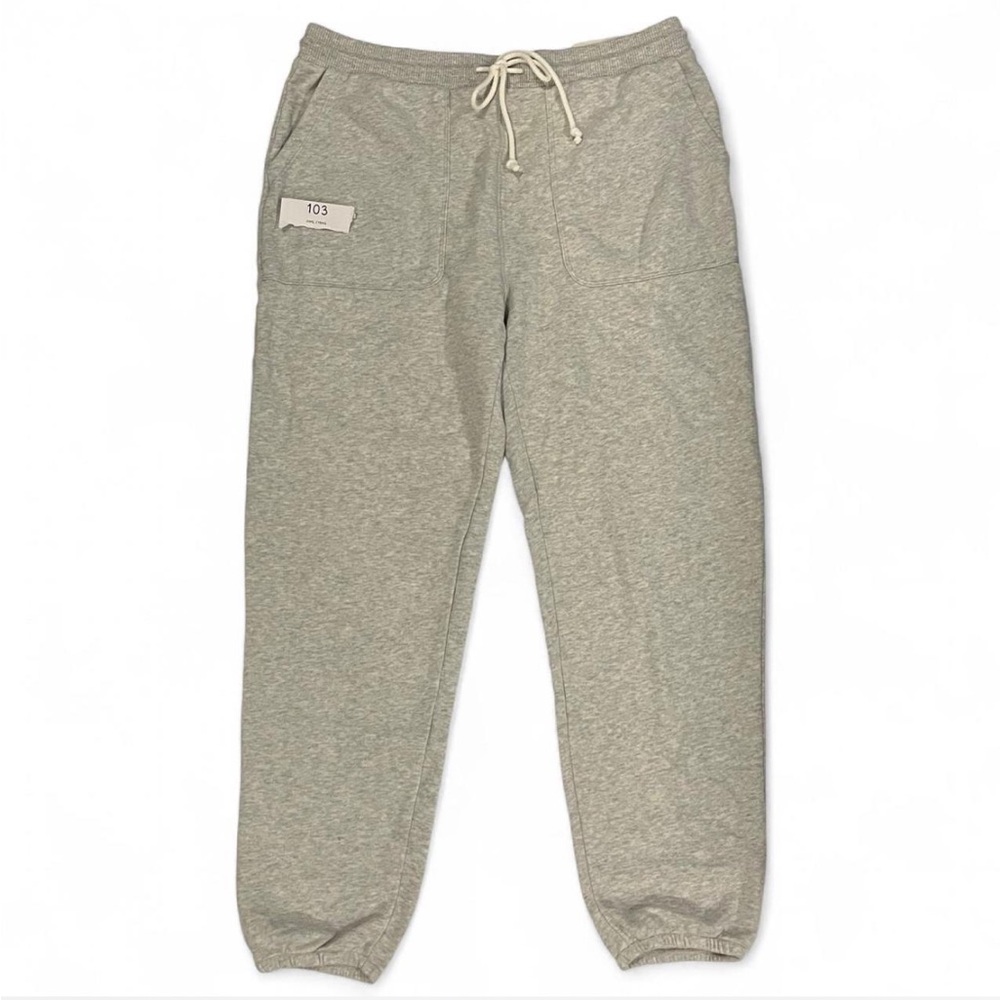 American Eagle Gray Tomgirl Joggers with Drawstrings and Pockets